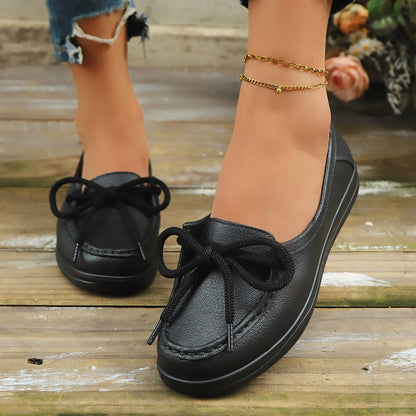 Elysia | Women’s Orthopedic Bow Slip-On Casual Flats