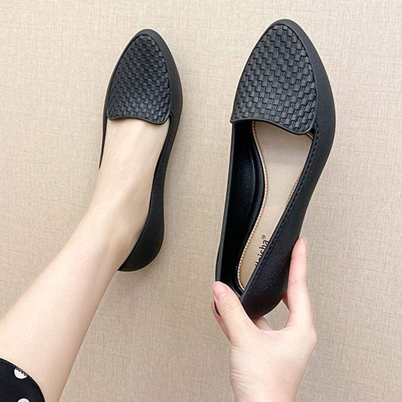 Pascale | Women’s Orthopedic Woven Pointed Toe Ballet Flats
