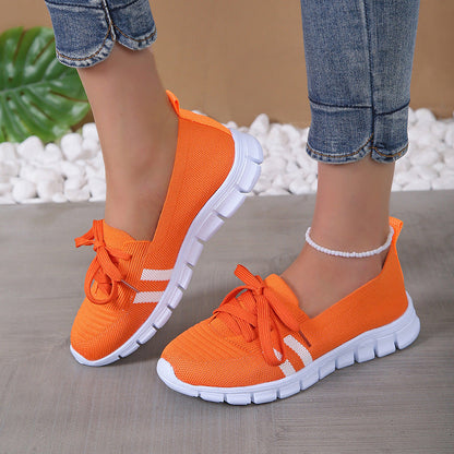 OrthoCare Lace-Up Mesh Shoes - Comfort And Style