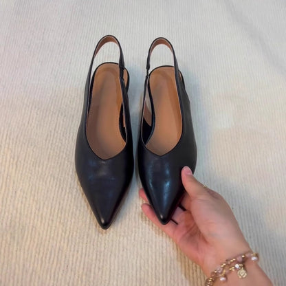 OrthoCare Retro Pointed Sandals - Unique Elegance And Comfort