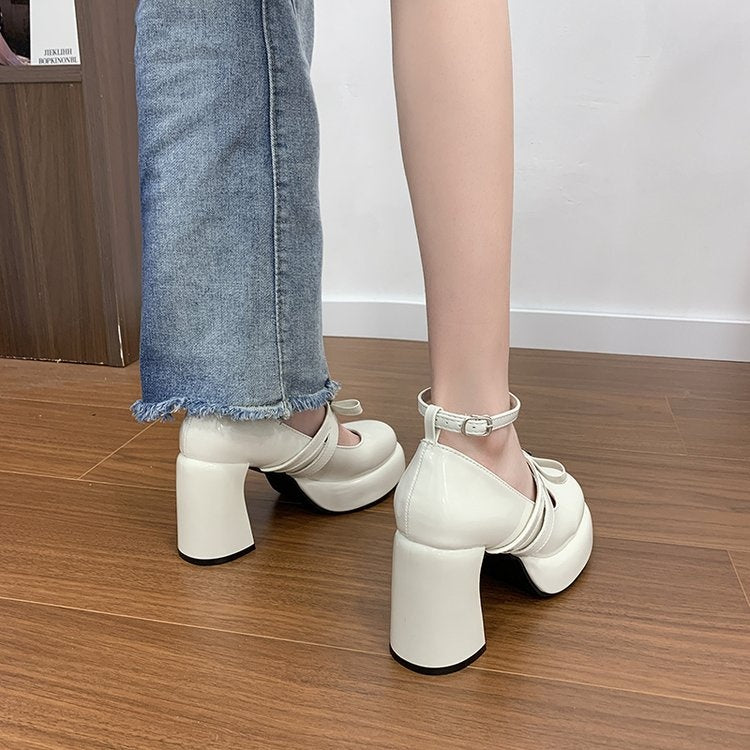 OrthoCare | Chunky Platform Mary Jane Heels