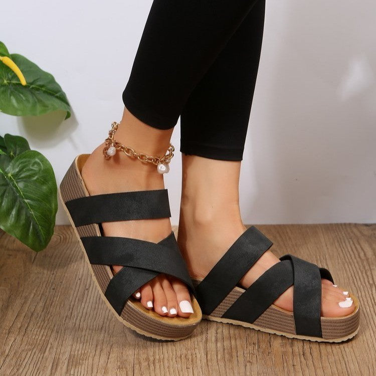 OrthoCare Summer Sandals With Braided Straps - Unique And Elegant