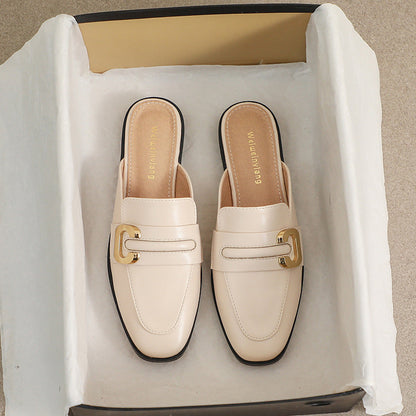OrthoCare Women’s Mule Loafers – Lightweight Comfortable Slip-On Flats