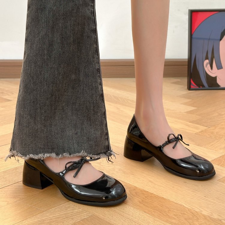 OrthoCare Mary Jane Shoes - Vintage Bow Comfort