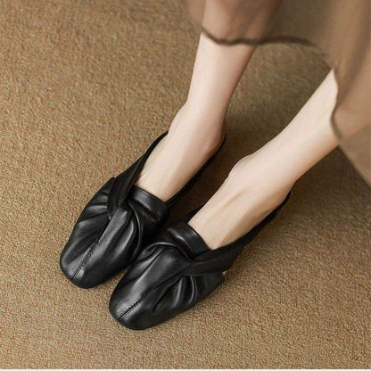 Hyacinth | Women’s Orthopedic Knot Detail Mule Flats