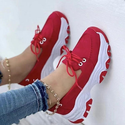 OrthoCare Lace-Up Sneakers - Unique Style And Optimal Comfort