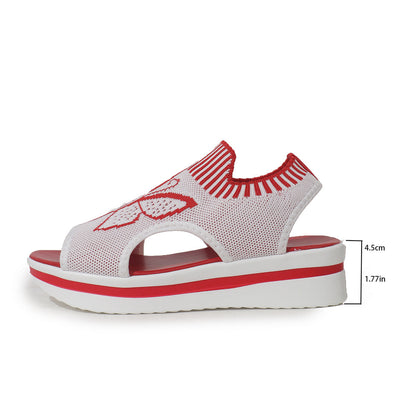 OrthoCare Double Buckle Platform Comfort Slide Sandals