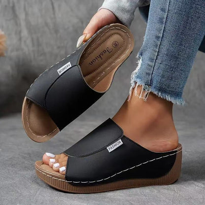 OrthoCare Plus-Size Slippers - Chunky Sole Comfort
