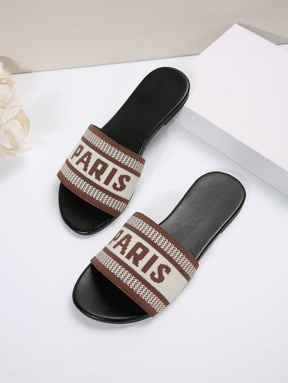 OrthoCare Graphic Comfort Slide Sandals