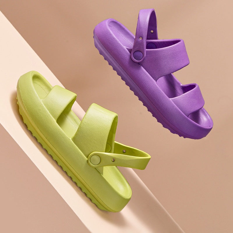 OrthoCare Unisex Adjustable Sandals With A 3Cm Thick Sole