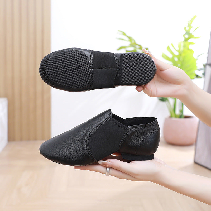 OrthoCare Leather Jazz Shoes - Soft Orthopedic Sole