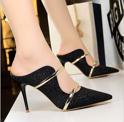 OrthoCare Sexy High Heel Sequin Night Shoes