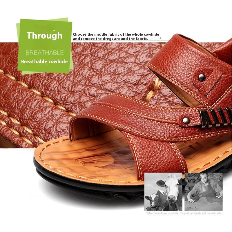 Asheron | Men’s Orthopedic Closed Toe Fisherman Sandals
