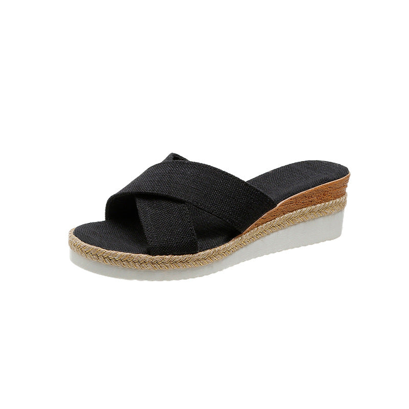 OrthoCare Hemp Wedge Sandals - Summer Uniqueness