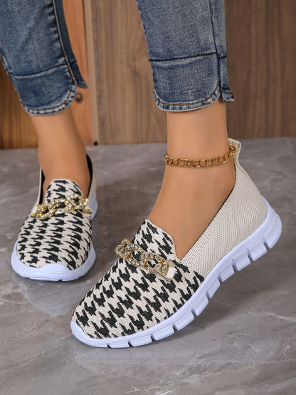 OrthoCare Houndstooth Shoes: Unique Elegance And Comfort