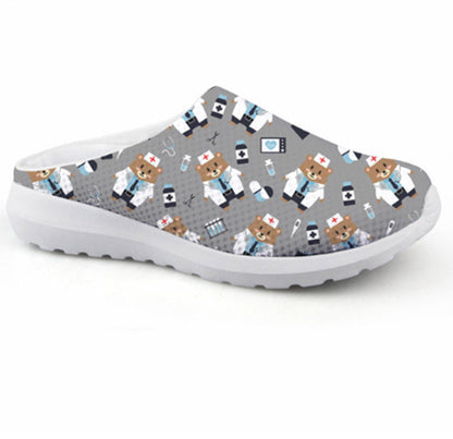 OrthoCare Cartoon Print Lightweight Comfort Clogs