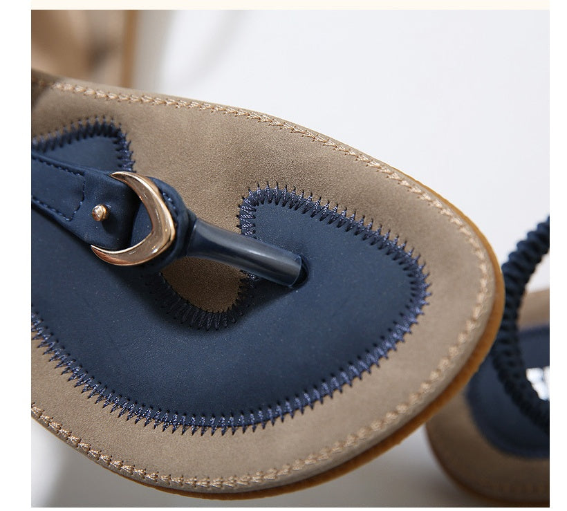 OrthoCare Flat Heel Sandals - Summer Elegance And Comfort
