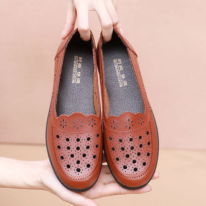 Xavia | Women’s Orthopedic Perforated Comfort Loafers