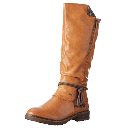 OrthoCare High Boots - Plus Size Low Heel Comfort