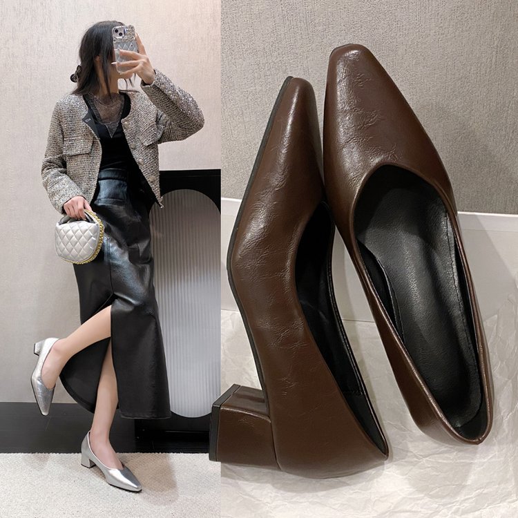 OrthoCare Square Toe Mid-Heel Shoes - Comfort Fit