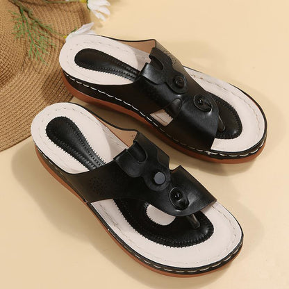Xenia | Women’s Orthopedic Adjustable Toe Loop Comfort Sandals