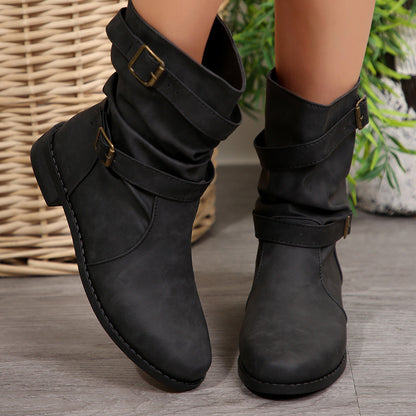 OrthoCare Barrel Boots - Distressed Buckle Style