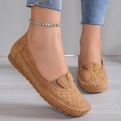 OrthoCare Comfort Stitch Slip-On Loafers – Lightweight Everyday Walking Shoes