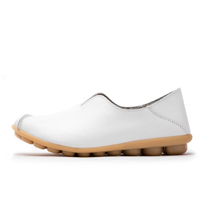 OrthoCare Flat Shoes In Genuine Leather - Unique Elegance