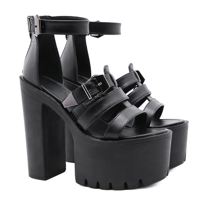 OrthoCare Custom Heeled Sandals  - Unique Elegance