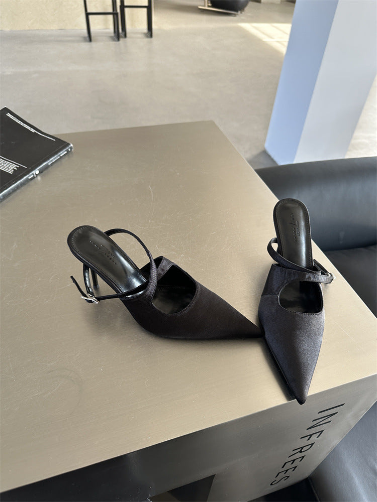 OrthoCare Pointed-Toe Slingback Heels