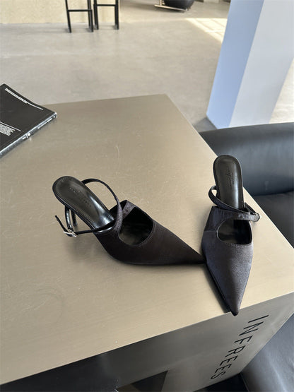 OrthoCare Pointed-Toe Slingback Heels