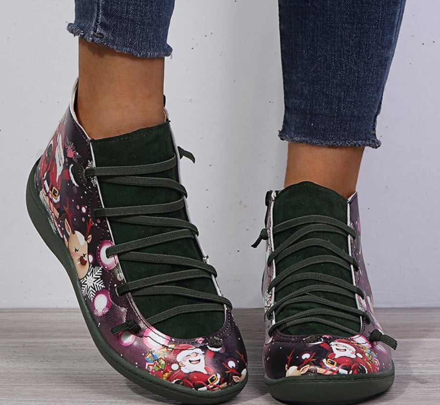 OrthoCare Christmas Boots - Short Leather Comfort