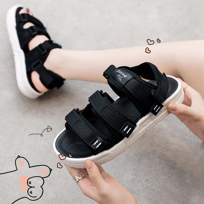 Yvonna | Women’s Orthopedic Triple Strap Platform Sport Sandals
