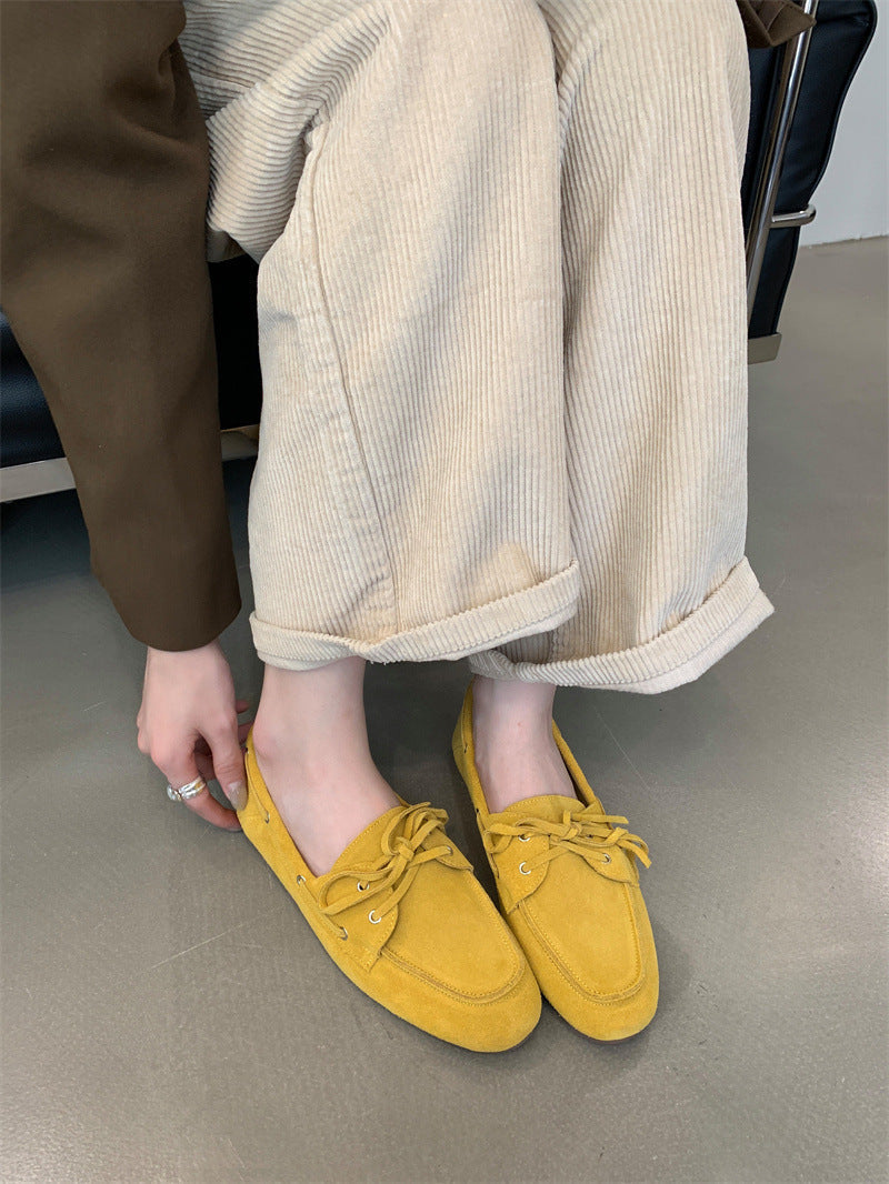 OrthoCare Retro Low-Top Shoes With Round Toe - Unique Style