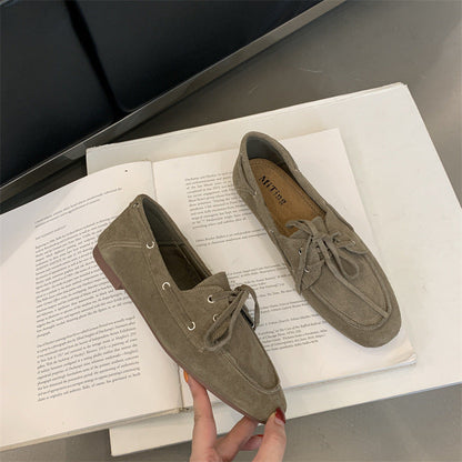 OrthoCare Retro Low-Top Shoes With Round Toe - Unique Style