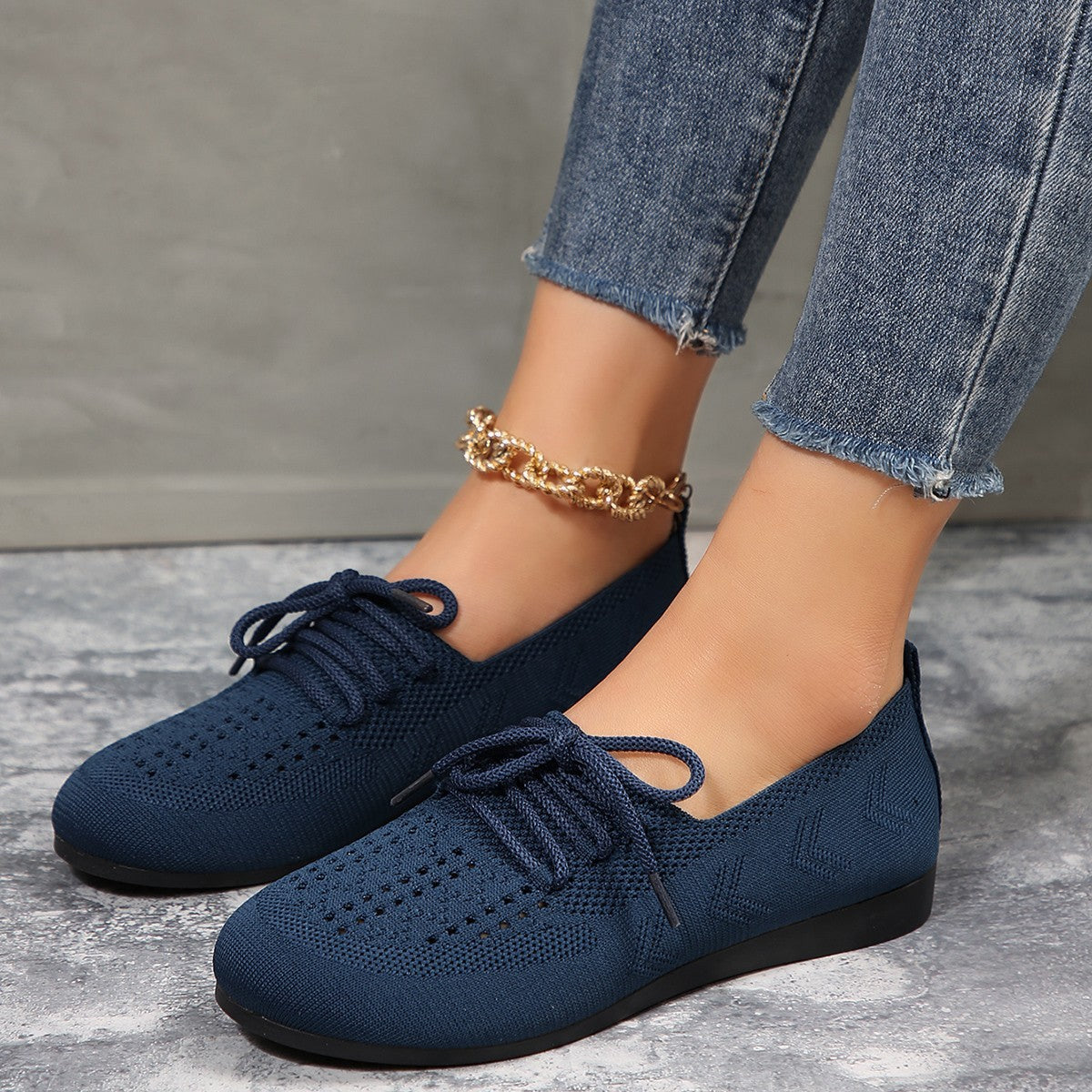 OrthoCare Breathable Mesh Ballerina Flats - Unique Style And Comfort