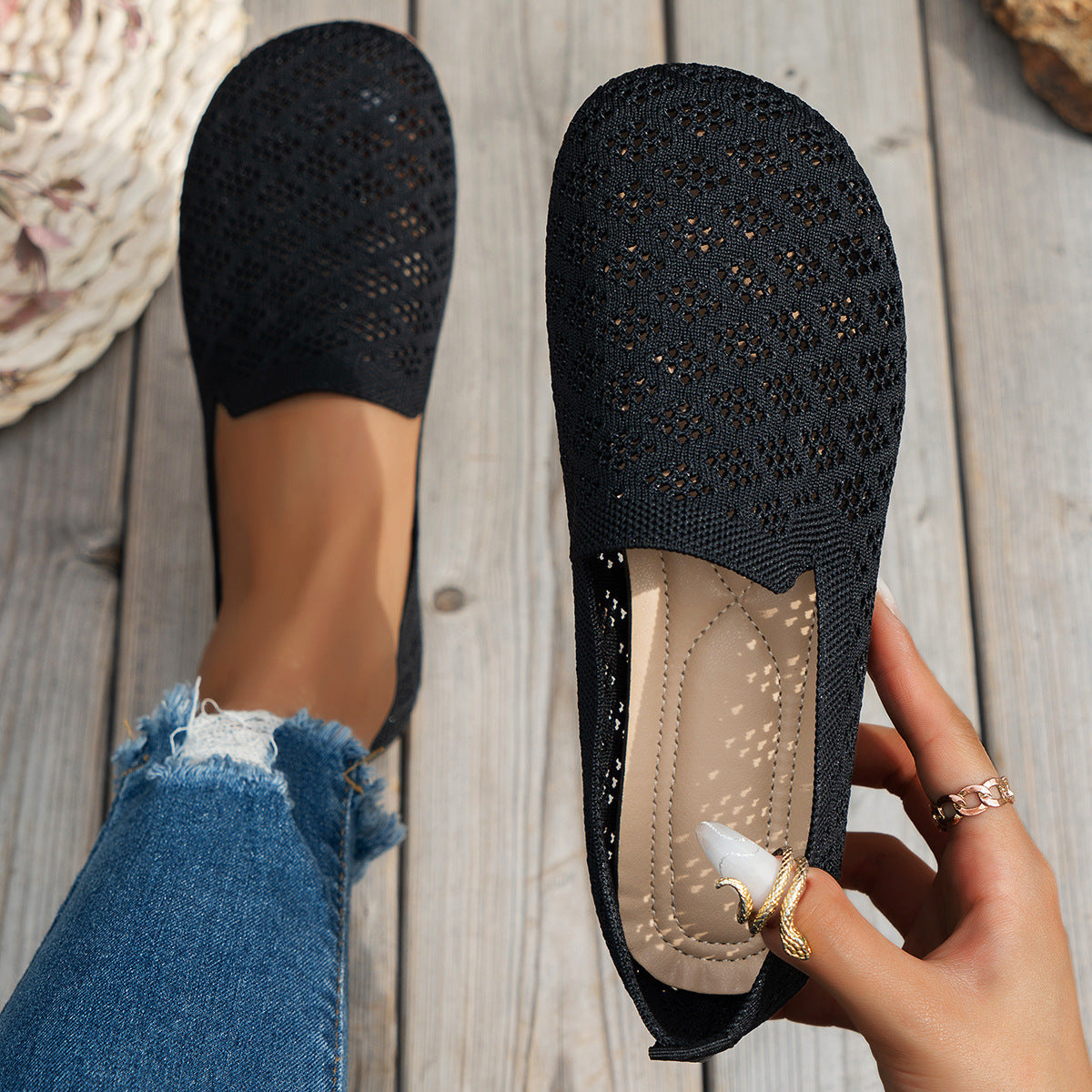 OrthoCare Breathable And Comfortable Plus-Size Casual Loafers