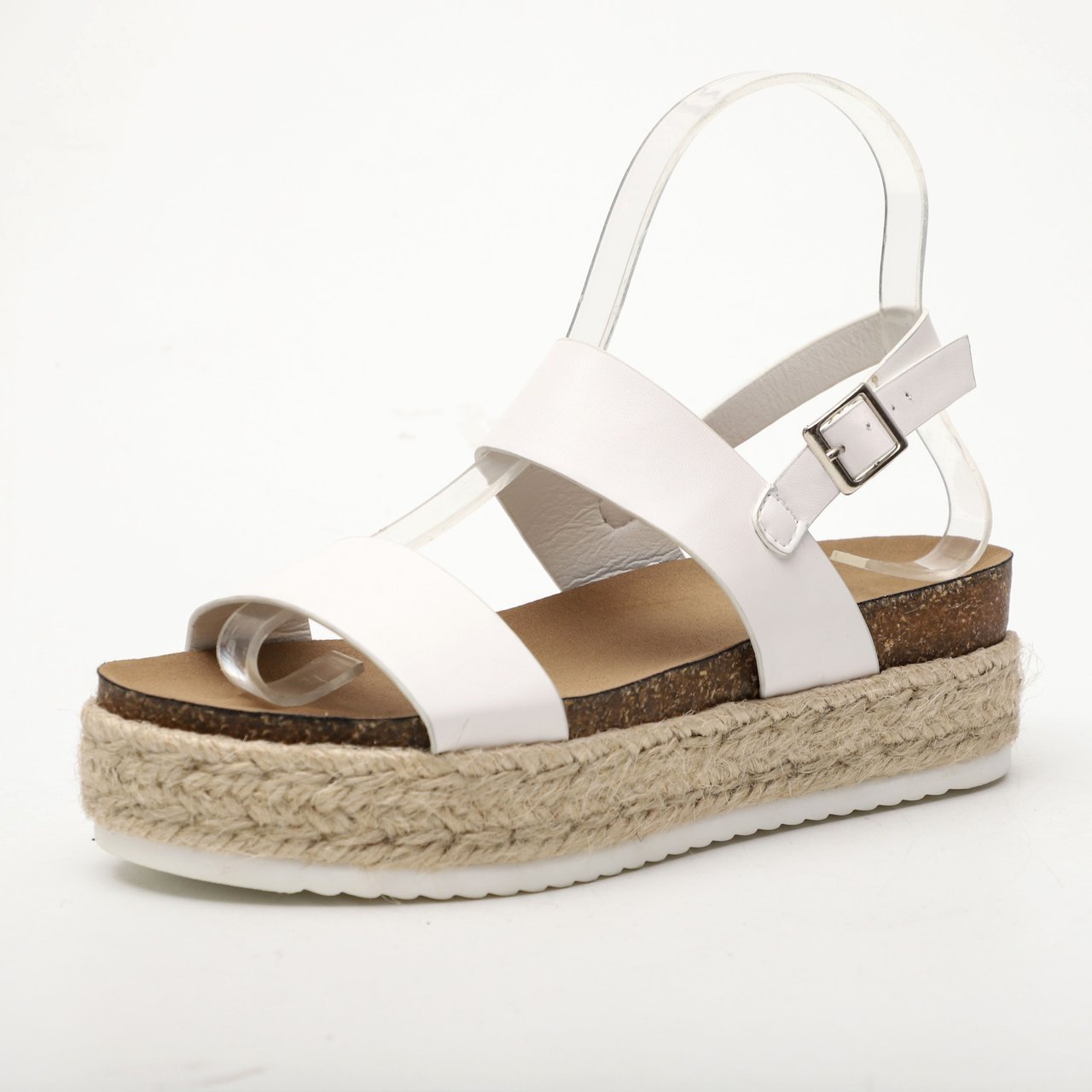 Belisama | Women’s Orthopedic Double Strap Espadrille Platform Sandals