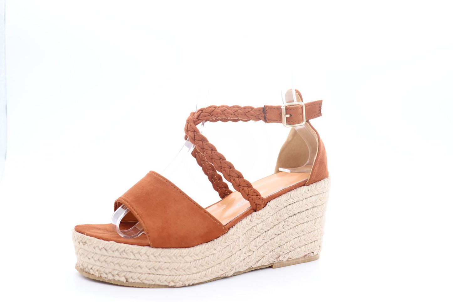 Nivea | Women’s Orthopedic Braided Strap Espadrille Wedge Sandals