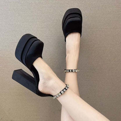 OrthoCare Ultra-High Mary Jane Heeled Shoes For Petite Women