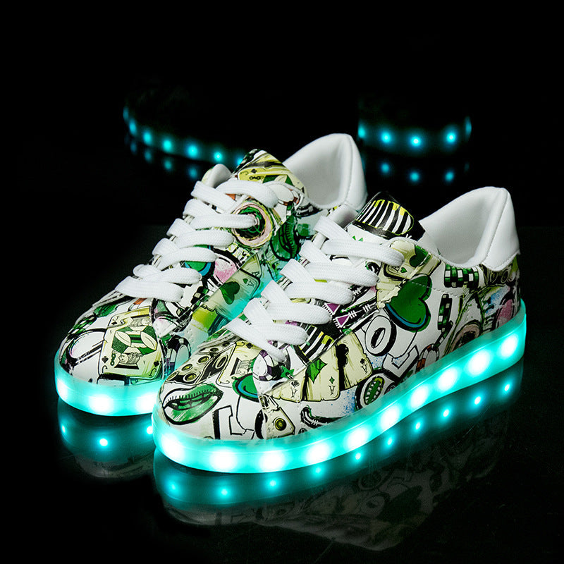 OrthoCare Lightweight Fluorescent Shoes For Unique Couples