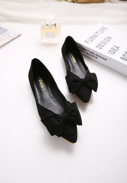 OrthoCare | Soft Bow Detail Ballet Flats