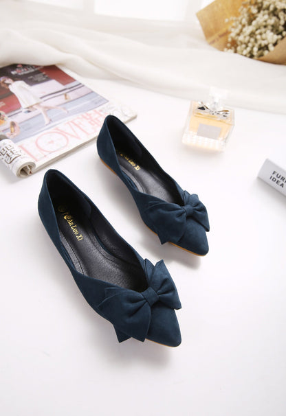 OrthoCare | Soft Bow Detail Ballet Flats