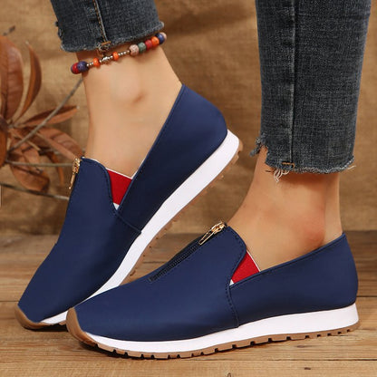 OrthoCare Zip Loafers - Non Slip Comfort Shoes