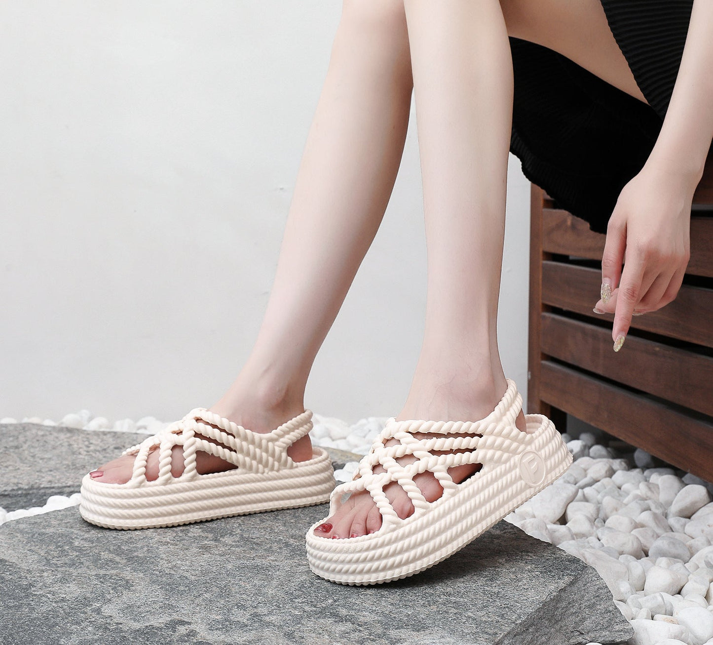 Norelle | Women’s Orthopedic Woven Fisherman Platform Sandals