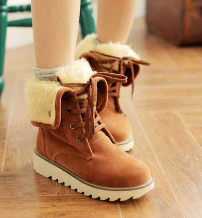 Sandra | Orthopedic Comfort winter Lace Up Boots