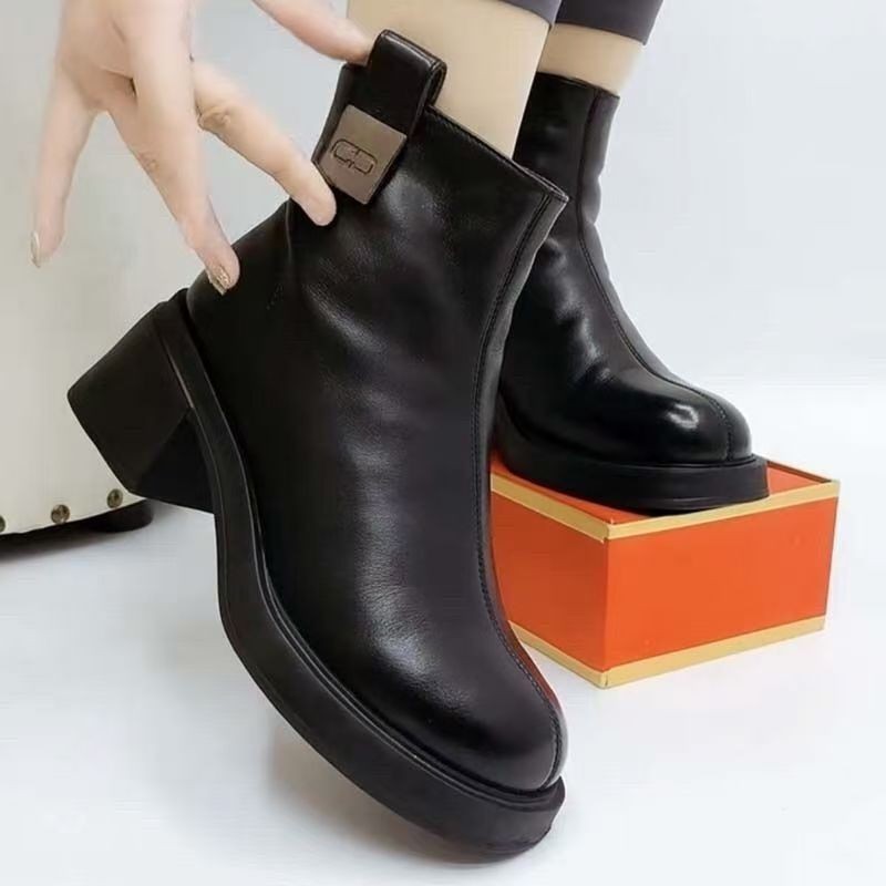 OrthoCare Mid Heel Boots - Elegant Support