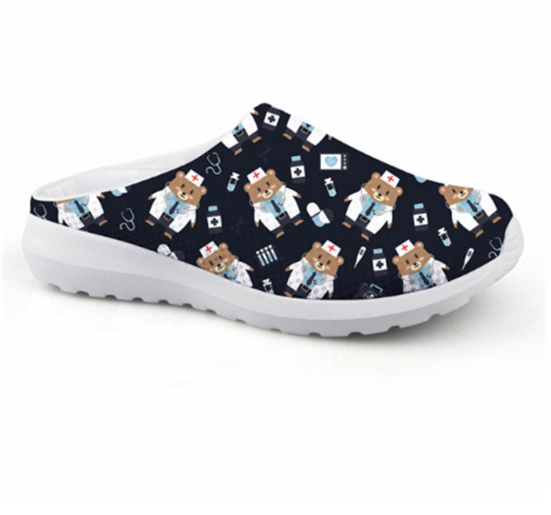 OrthoCare Cartoon Print Lightweight Comfort Clogs
