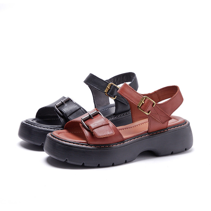 Octavia | Women’s Orthopedic Double Strap Platform Sandals