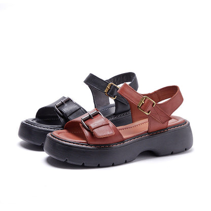 Octavia | Women’s Orthopedic Double Strap Platform Sandals